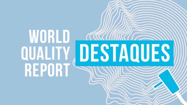 Destaque do World Quality Report